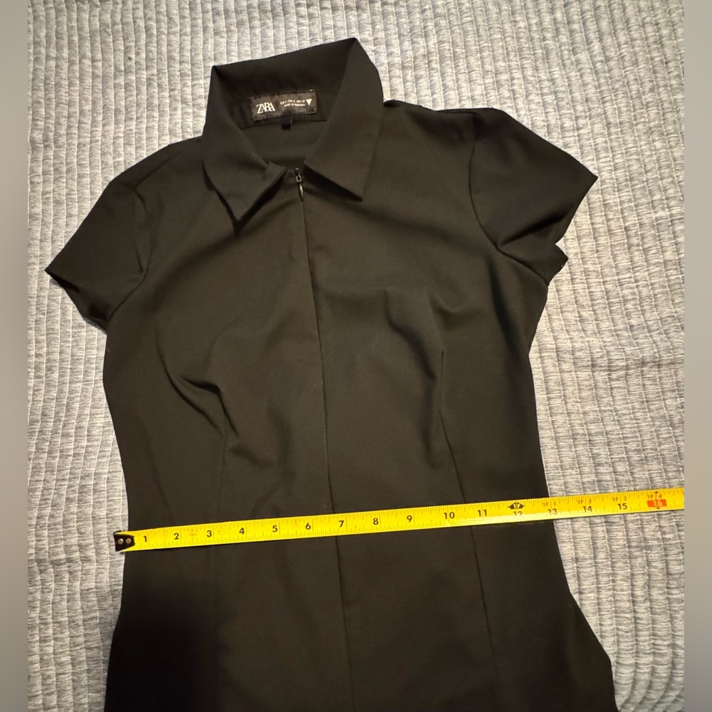 Zara Black Mini Dress - Picture 14 of 16